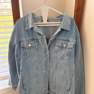 Long Denim Women's Jacket
